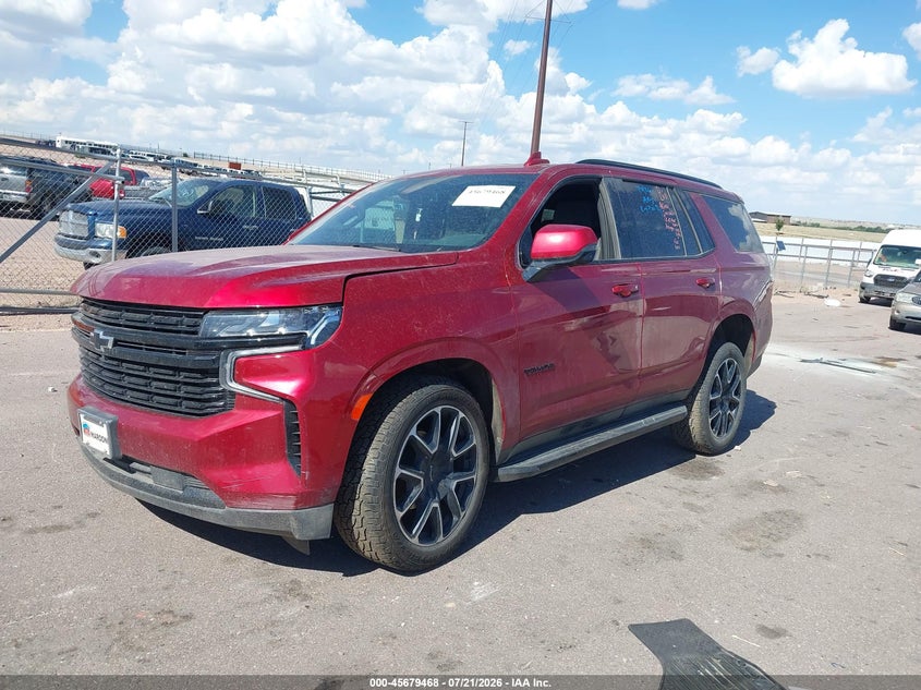 Vin: 1gnskrkdxrr365387, lot: 46178077, chevrolet tahoe 4wd rst 20242