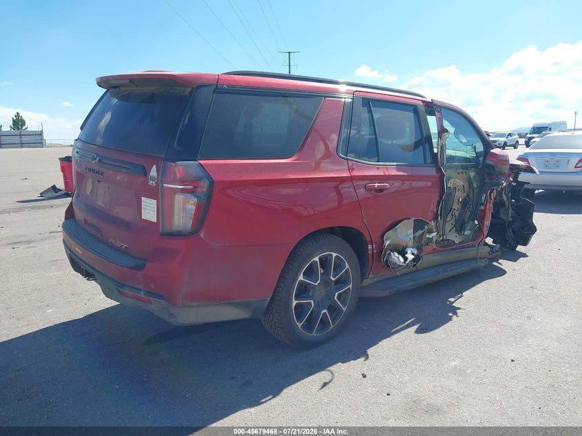 Vin: 1gnskrkdxrr365387, lot: 46178077, chevrolet tahoe 4wd rst 20244
