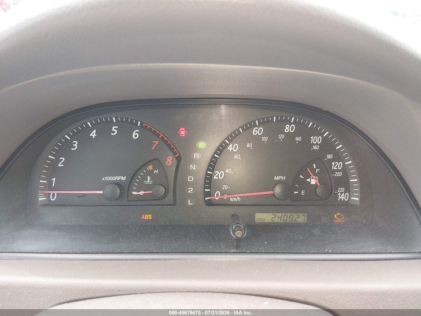 2002 TOYOTA CAMRY auction photo 7