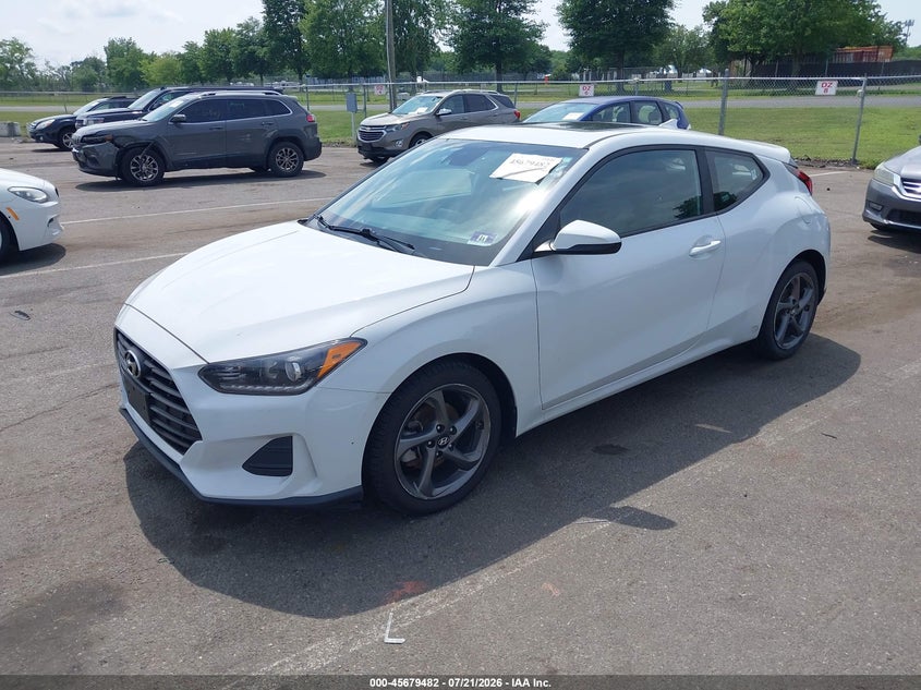 2019 Hyundai Veloster 2.0 VIN: KMHTG6AF0KU012249 Lot: 45679482
