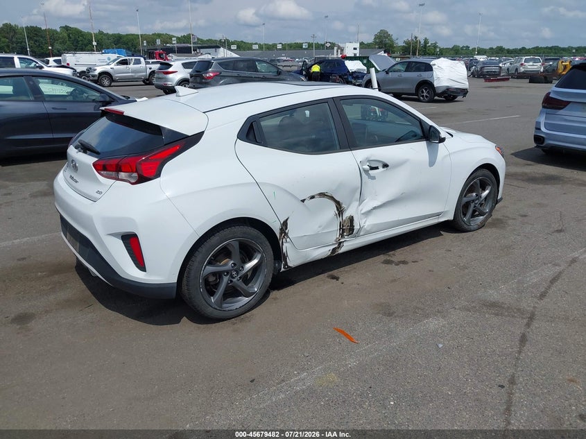 2019 Hyundai Veloster 2.0 VIN: KMHTG6AF0KU012249 Lot: 45679482