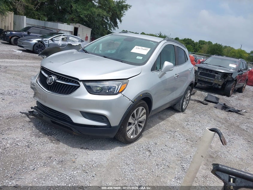 Vin: kl4cjasb5kb831638, lot: 46178098, buick encore fwd preferred 20192