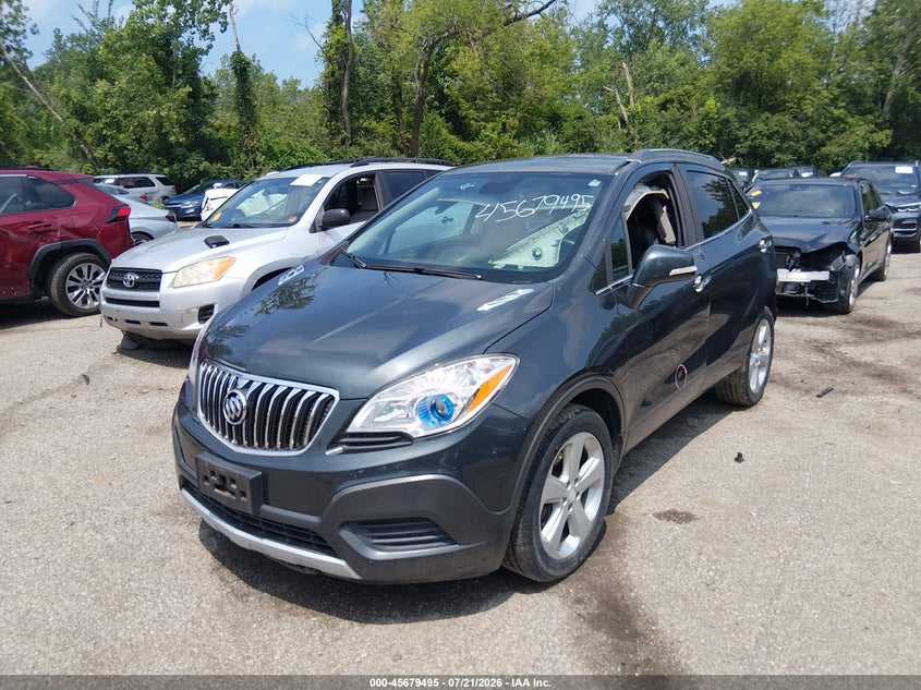 Vin: kl4cjasb0gb746410, lot: 46178104, buick encore 20162