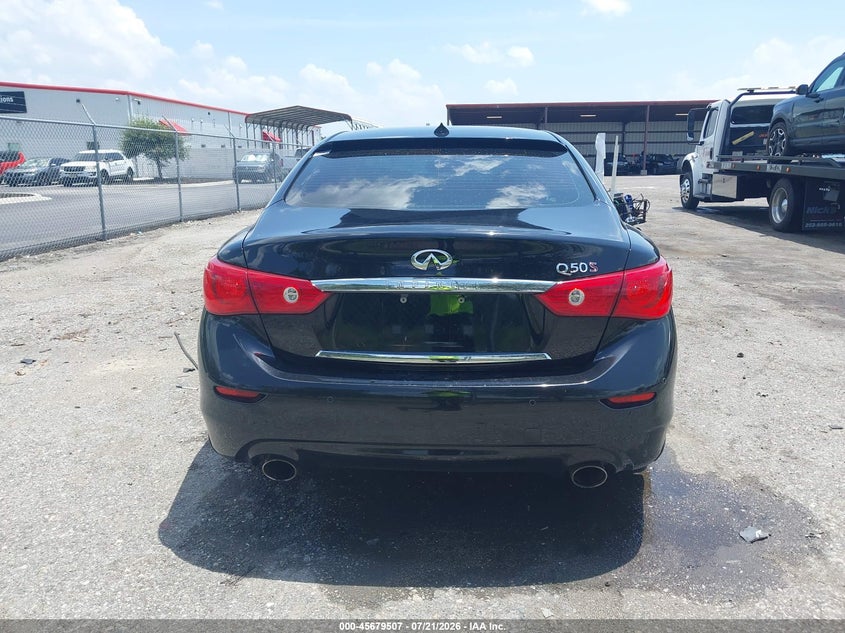2014 Infiniti Q50 Sport VIN: JN1BV7AP5EM689907 Lot: 45679507