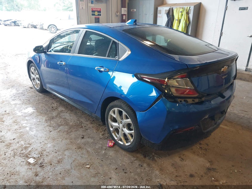 Vin: 1g1rb6s55hu204416, lot: 46178123, chevrolet volt premier 20173
