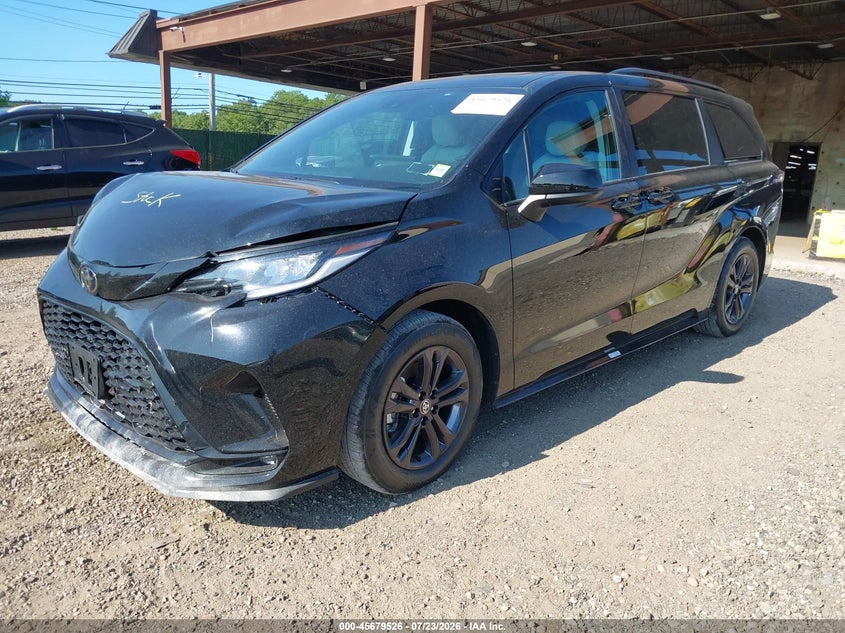 Vin: 5tdxskfc8ts242252, lot: 46178135, toyota sienna xse 20262