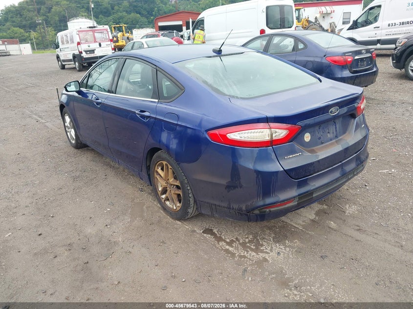 Vin: 3fa6p0h74dr213150, lot: 46178152, ford fusion se 20133