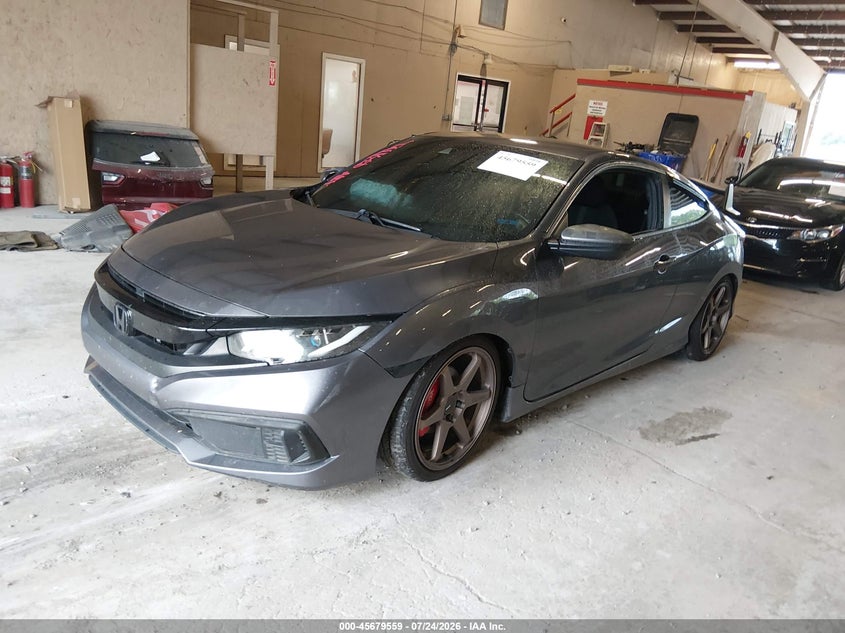 2019 HONDA CIVIC COUPE 2.0L I-4 DOHC, VVT, 158HP