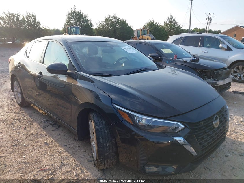 2025 Nissan Sentra S VIN: 3N1AB8BV0SY260335 Lot: 45679562