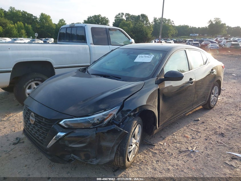 2025 Nissan Sentra S VIN: 3N1AB8BV0SY260335 Lot: 45679562