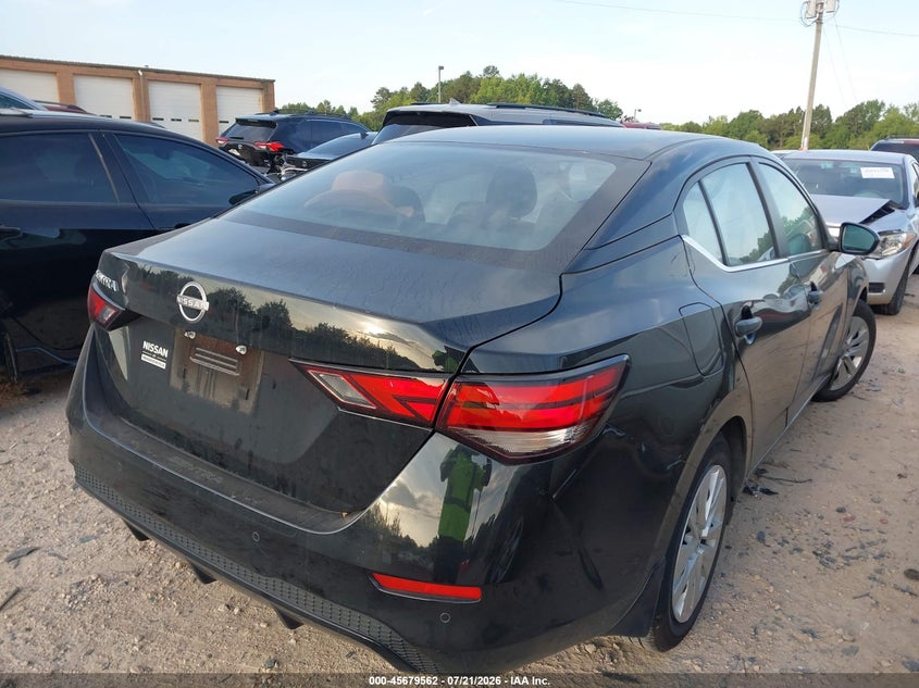 2025 Nissan Sentra S VIN: 3N1AB8BV0SY260335 Lot: 45679562