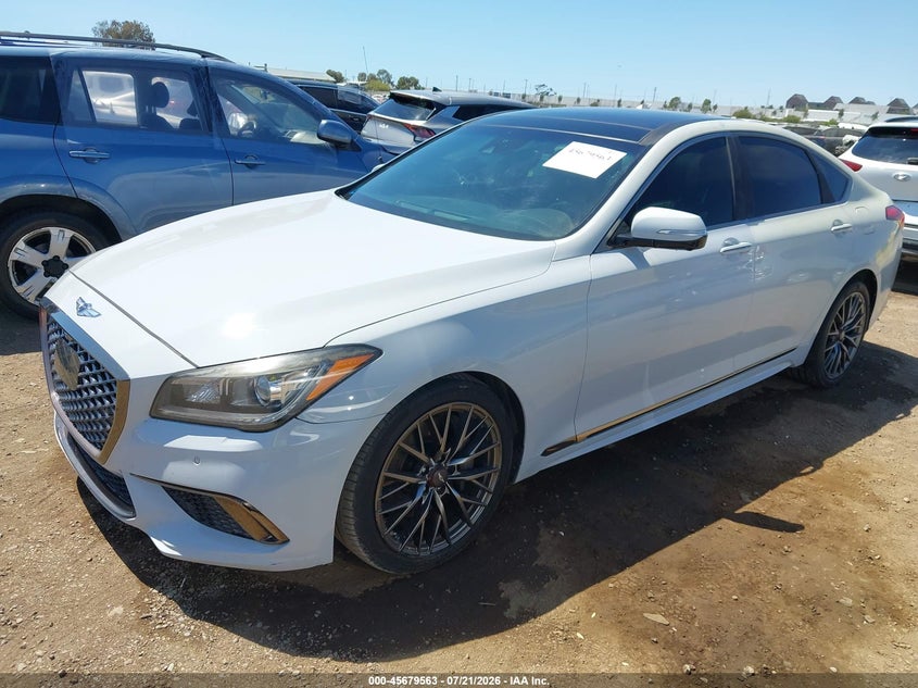 GENESIS G80 2019 VIN KMHGN4JE1KU292329