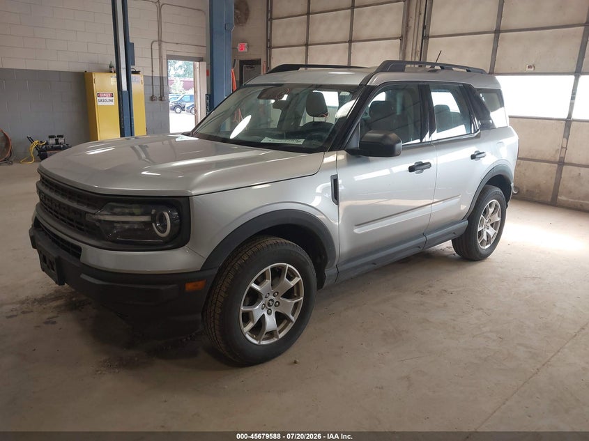 Vin: 3fmcr9a68prd55093, lot: 46178197, ford bronco sport 20232