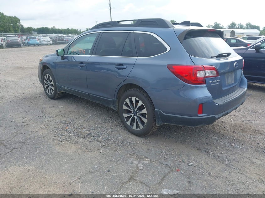 2016 Subaru Outback 2.5I Limited VIN: 4S4BSAJC7G3251751 Lot: 45679596