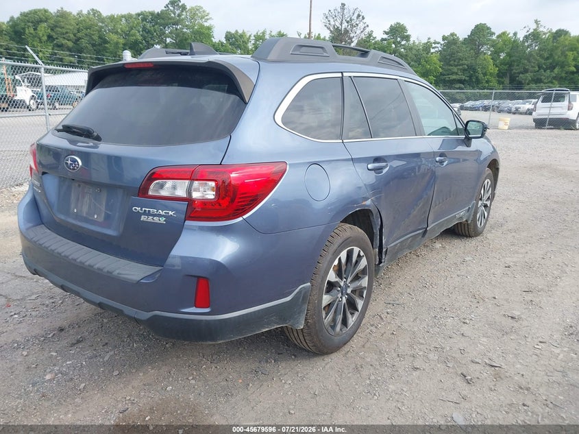 2016 Subaru Outback 2.5I Limited VIN: 4S4BSAJC7G3251751 Lot: 45679596