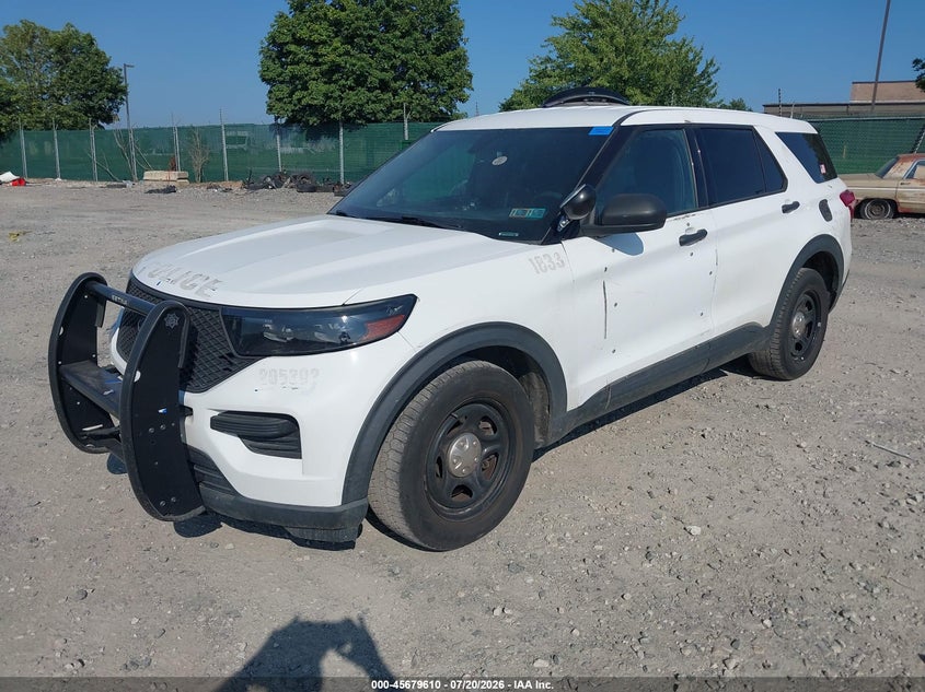Vin: 1fm5k8aw3lgc94325, lot: 46178219, ford police interceptor utility 20202