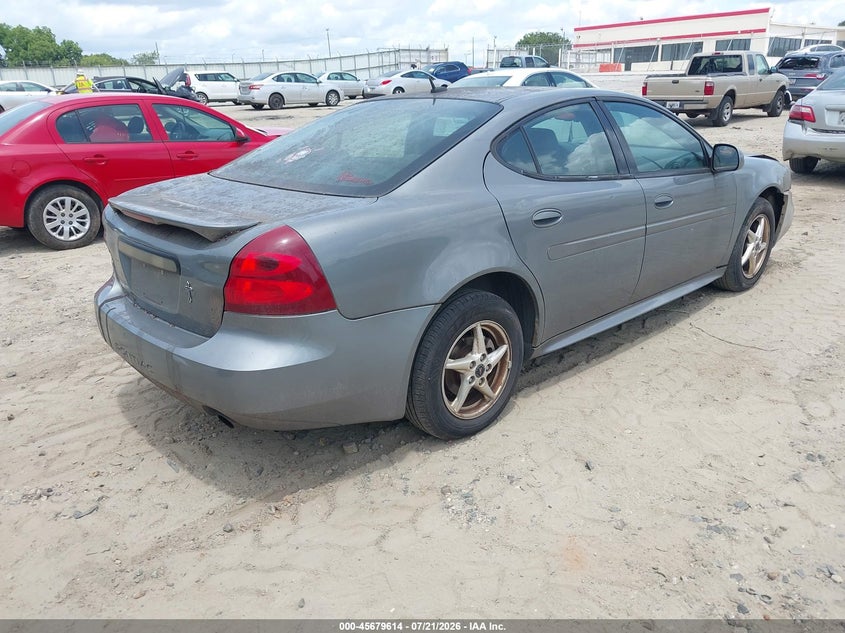 2008 Pontiac Grand Prix VIN: 2G2WP552281166487 Lot: 45679614