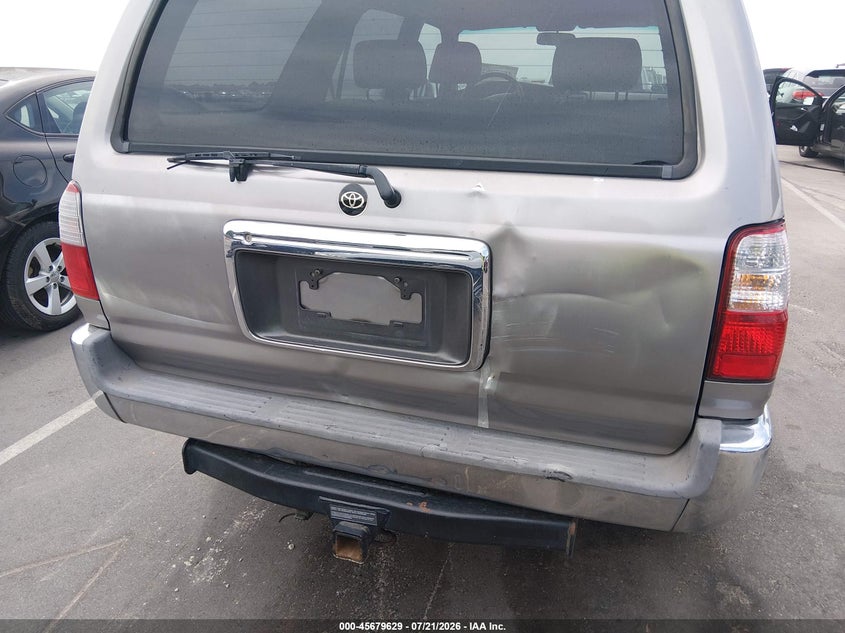 2002 Toyota 4Runner Sr5 V6 VIN: JT3HN86R729062734 Lot: 45679629