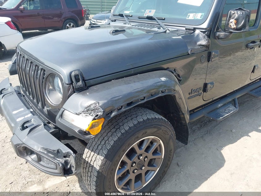 2021 Jeep Gladiator 80Th Anniversary 4X4 VIN: 1C6HJTAG2ML514022 Lot: 45679636