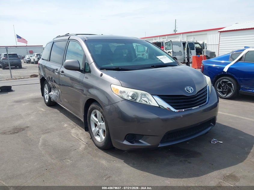 2012 Toyota Sienna Le V6 8 Passenger VIN: 5TDKK3DC8CS218293 Lot: 45679637