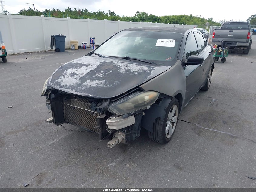 Vin: 1c3cdfbb6fd199998, lot: 46178251, dodge dart sxt 20152