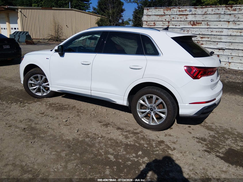 Vin: wa1eecf38r1037812, lot: 46178254, audi q3 premium plus 45 tfsi s line quattro tiptronic 20243