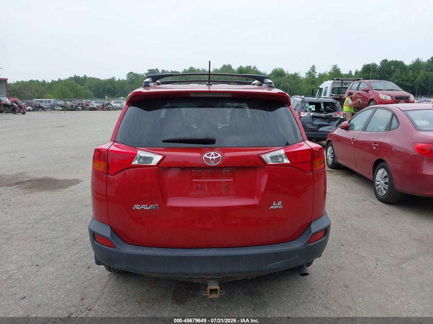2015 Toyota Rav4 Le VIN: JTMBFREV6FD108379 Lot: 45679649