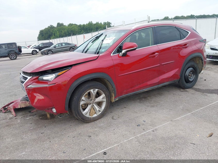 Vin: jtjbarbzxh2139426, lot: 46178259, lexus nx 200t 20172