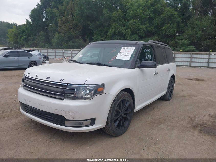 Vin: 2fmgk5c84gba09635, lot: 46178265, ford flex sel 20162