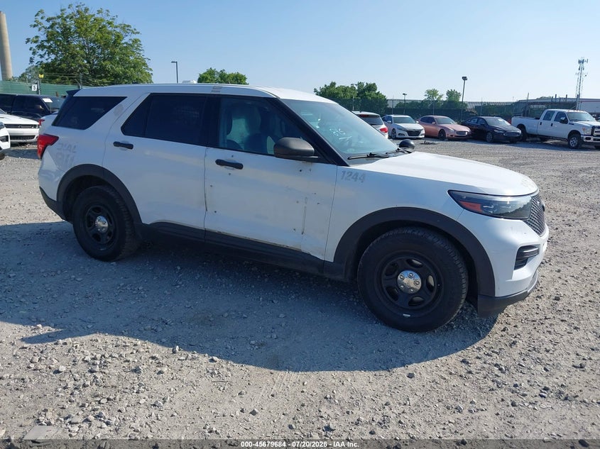 2020 FORD POLICE INTERCEPTOR UTILITY auction photo 1