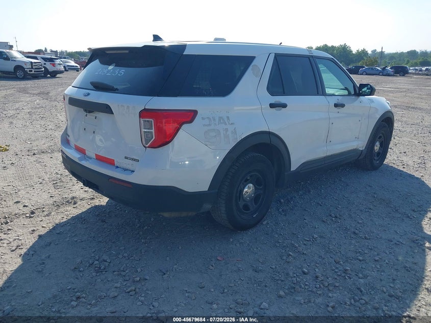 2020 FORD POLICE INTERCEPTOR UTILITY auction photo 4
