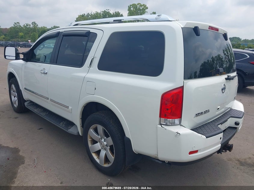 Vin: 5n1aa0nc0en610166, lot: 46178298, nissan armada platinum/sl/sv 20143