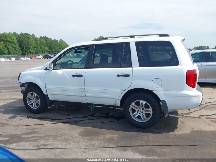 2005 Honda Pilot Ex-L VIN: 2HKYF18595H531909 Lot: 45679691