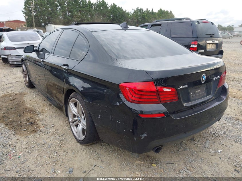 2014 BMW 535I xDrive VIN: WBA5B3C51ED538518 Lot: 45679702