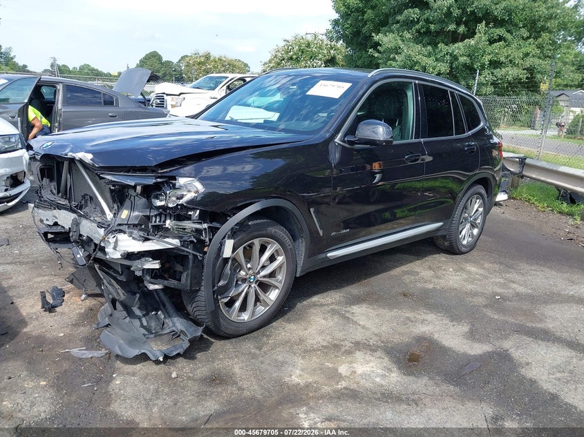 Vin: 5uxtr9c5xjlc73401, lot: 46178314, bmw x3 xdrive30i 20182