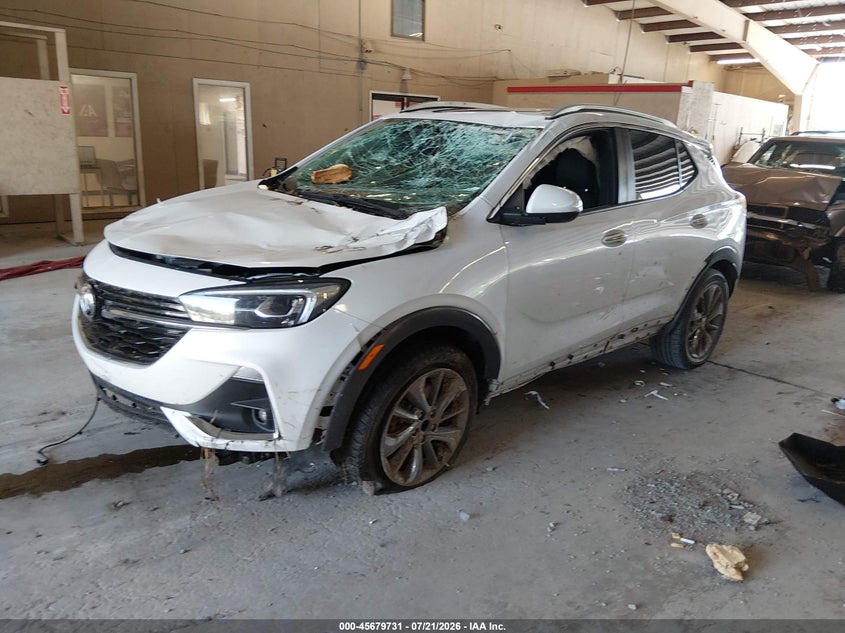 Vin: kl4mmfsl3nb127931, lot: 46178340, buick encore gx fwd essence 20222