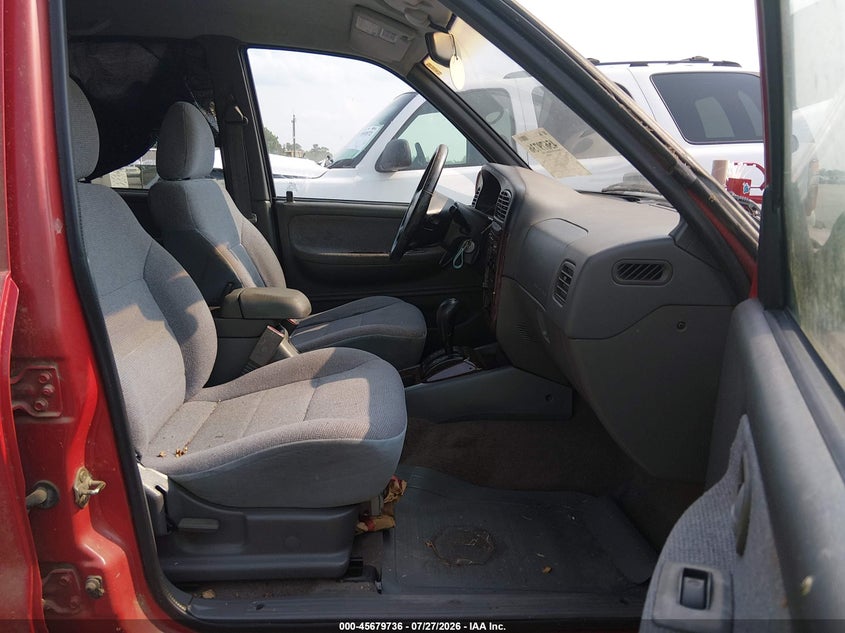 2000 KIA SPORTAGE SPORT UTILITY VEHICLE 2.0L I-4 DOHC, 130HP
