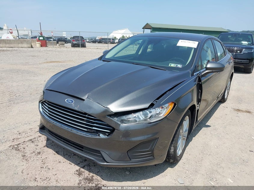 2019 Ford Fusion Hybrid Se VIN: 3FA6P0LU3KR168342 Lot: 45679738