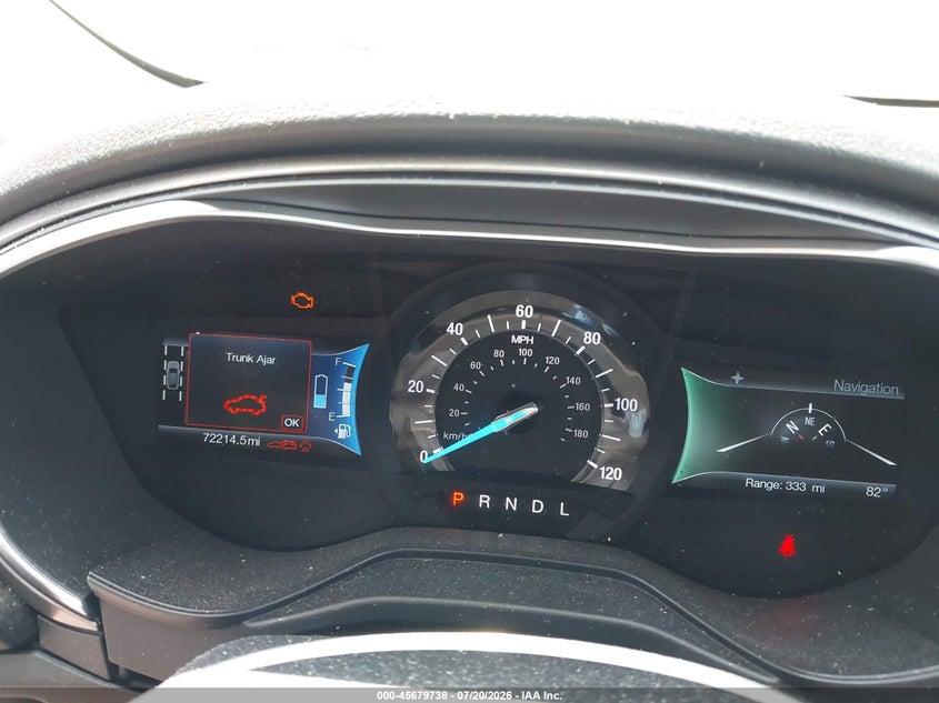 2019 Ford Fusion Hybrid Se VIN: 3FA6P0LU3KR168342 Lot: 45679738