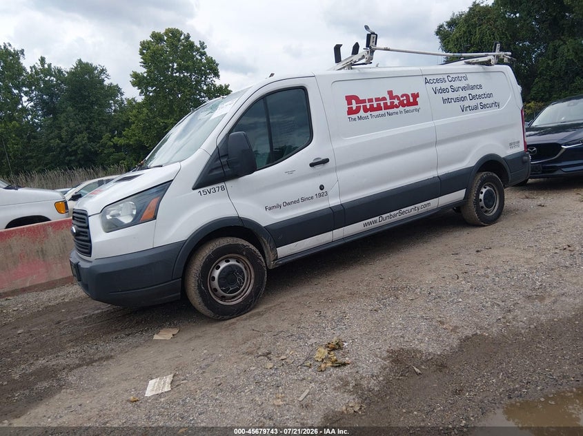 Vin: 1ftnr2zm7fkb00459, lot: 46178352, ford transit-250 20152