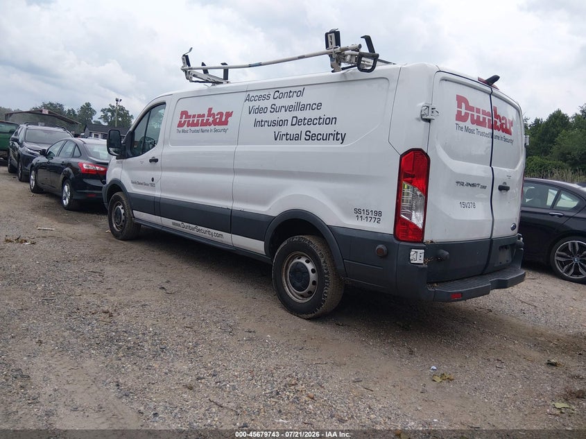 Vin: 1ftnr2zm7fkb00459, lot: 46178352, ford transit-250 20153