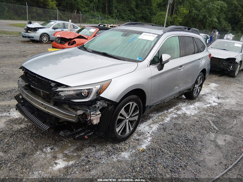 Vin: 4s4bsanc0j3232122, lot: 46178354, subaru outback 2.5i limited 20182