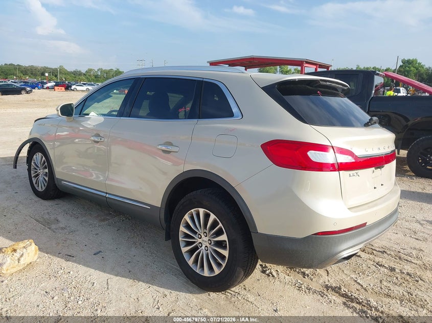 Vin: 2lmpj6kr7jbl47528, lot: 46178359, lincoln mkx select 20183