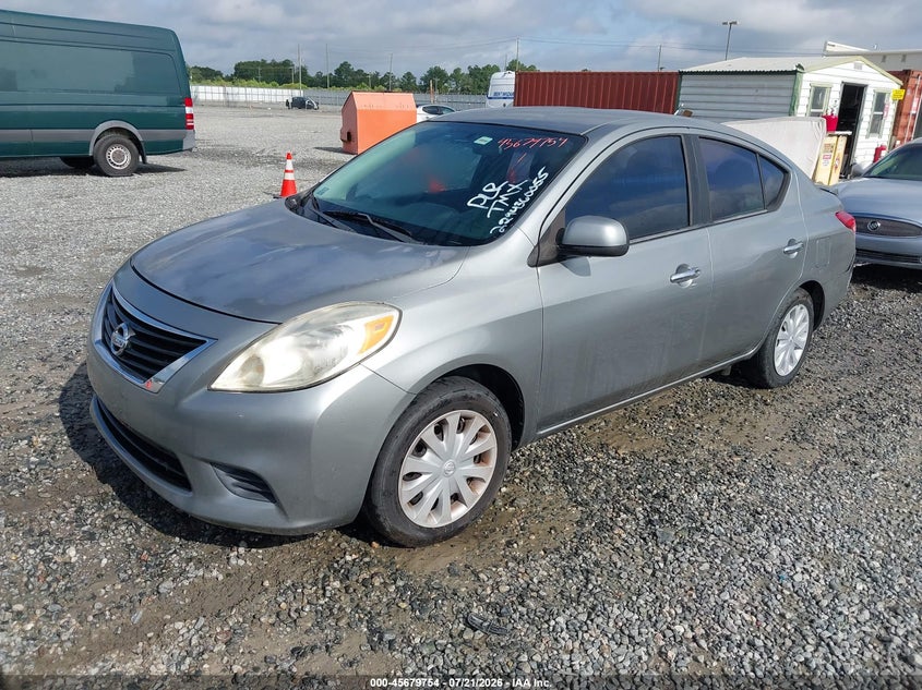 Vin: 3n1cn7ap6dl850844, lot: 46178363, nissan versa 1.6 sv 20132