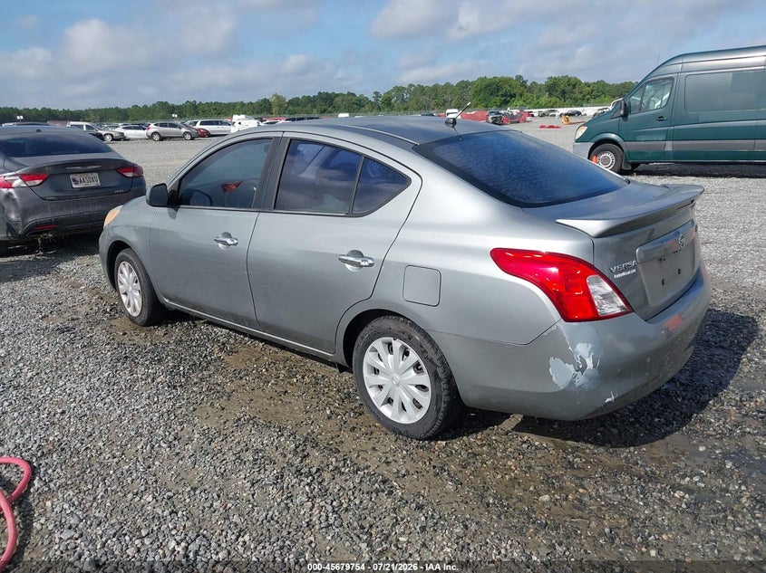 Vin: 3n1cn7ap6dl850844, lot: 46178363, nissan versa 1.6 sv 20133
