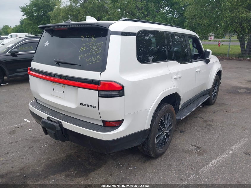 Vin: jtjtbcdx6r5023800, lot: 46178379, lexus gx 550 premium+ 20244