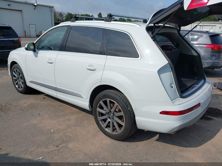Vin: wa1laaf79jd032292, lot: 46178383, audi q7 3.0t premium 20183