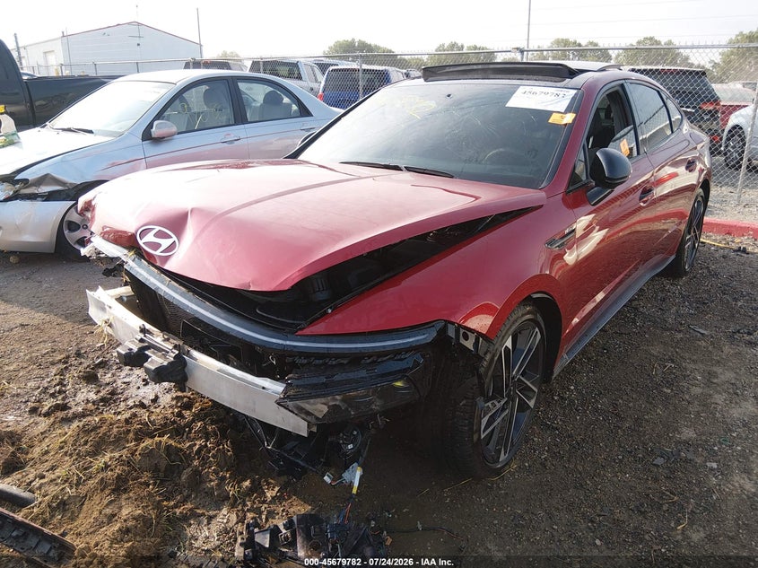 Vin: kmhl54jc5ta586123, lot: 46178391, hyundai sonata n line 20262