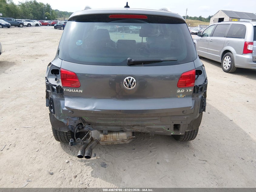 2014 Volkswagen Tiguan Sel VIN: WVGAV3AX9EW574051 Lot: 45679786