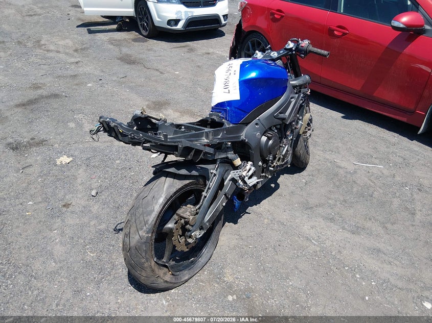 2005 Yamaha Yzfr6 L VIN: JYARJ06E35A024720 Lot: 45679807